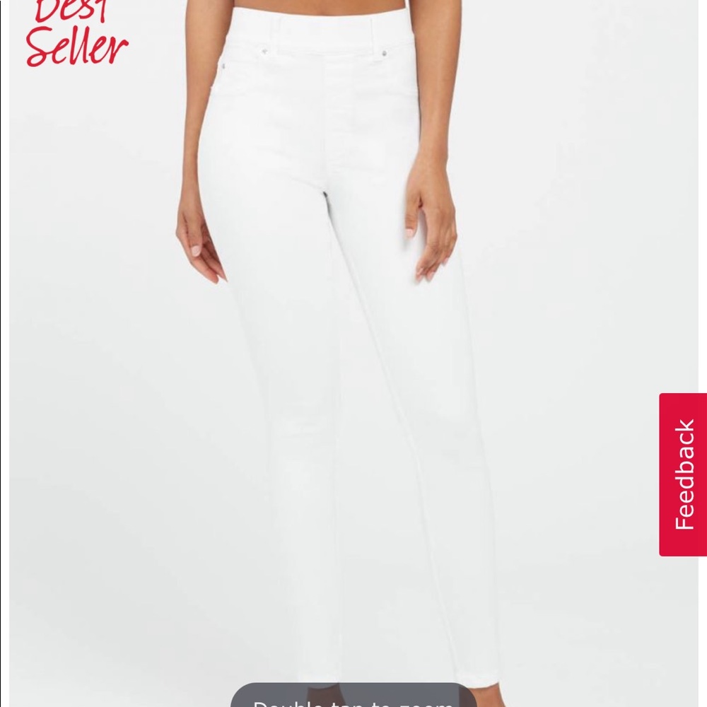 Spanx Distressed Skinny Jeans